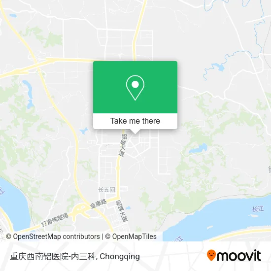 重庆西南铝医院-内三科 map