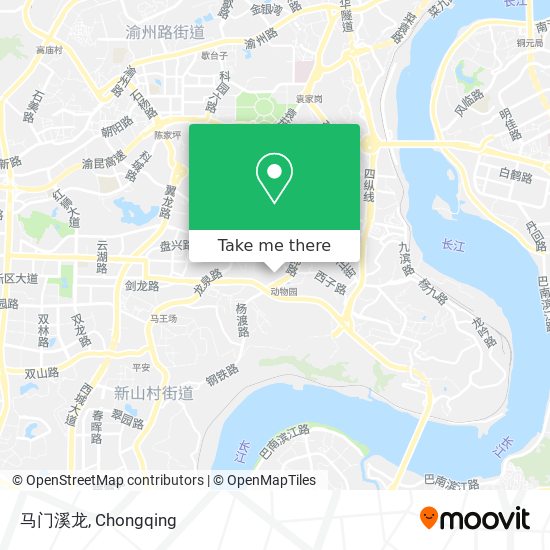 马门溪龙 map