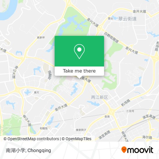 南湖小学 map