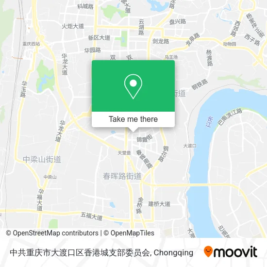 中共重庆市大渡口区香港城支部委员会 map