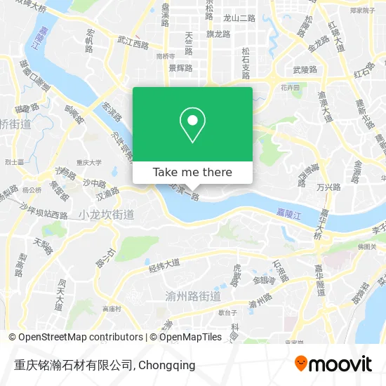 重庆铭瀚石材有限公司 map