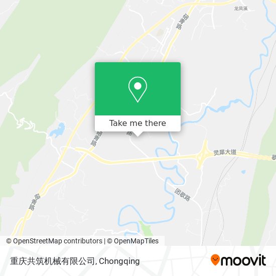 重庆共筑机械有限公司 map