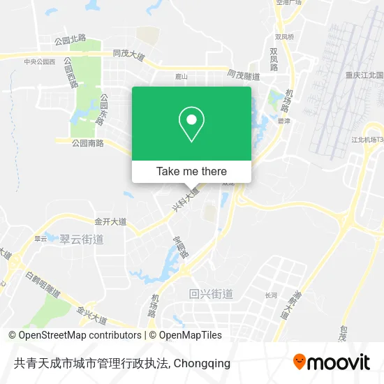 共青天成市城市管理行政执法 map