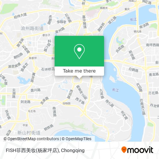 FISH菲西美妆(杨家坪店) map