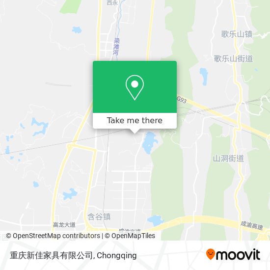 重庆新佳家具有限公司 map