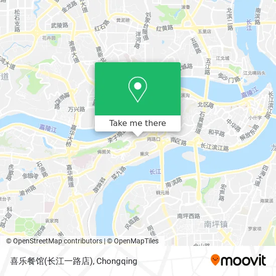 喜乐餐馆(长江一路店) map
