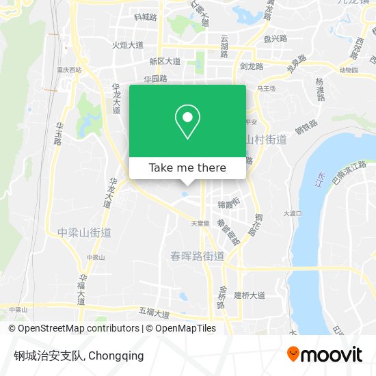 钢城治安支队 map