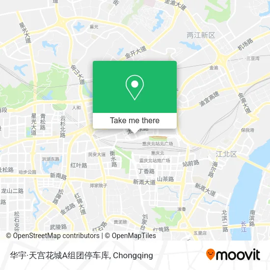 华宇·天宫花城A组团停车库 map