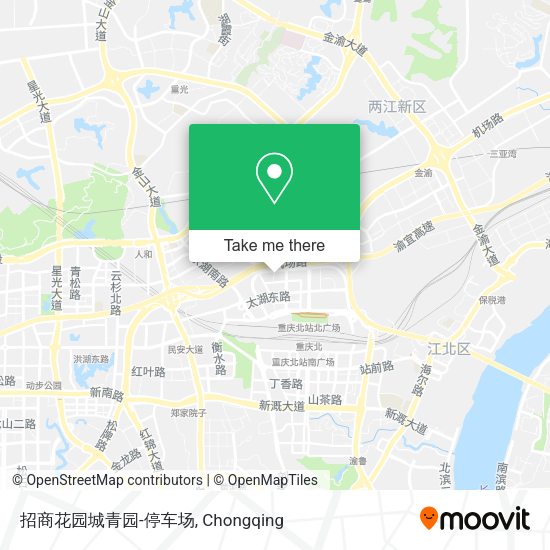 招商花园城青园-停车场 map