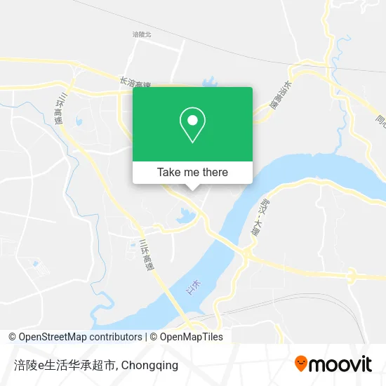 涪陵e生活华承超市 map