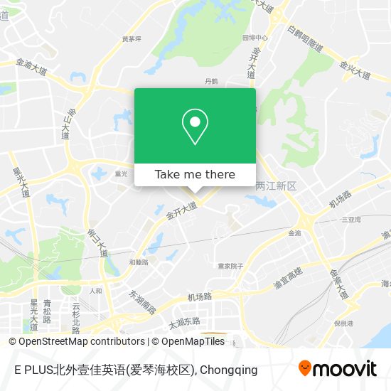 E PLUS北外壹佳英语(爱琴海校区) map