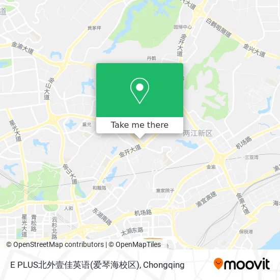 E PLUS北外壹佳英语(爱琴海校区) map