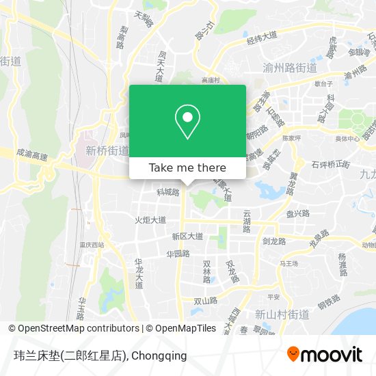 玮兰床垫(二郎红星店) map