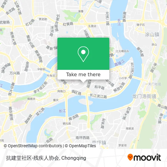 抗建堂社区-残疾人协会 map