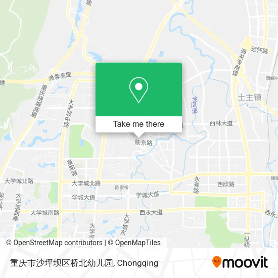 重庆市沙坪坝区桥北幼儿园 map