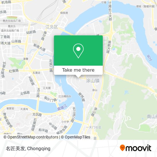 名匠美发 map