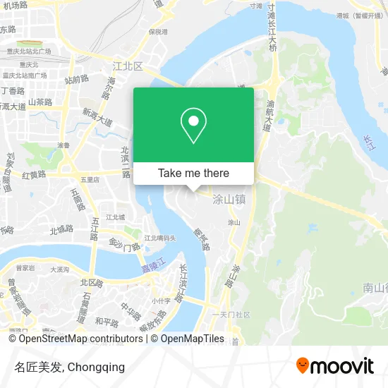 名匠美发 map