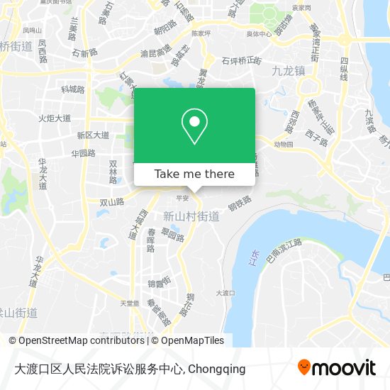 大渡口区人民法院诉讼服务中心 map