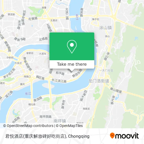 君悦酒店(重庆解放碑好吃街店) map