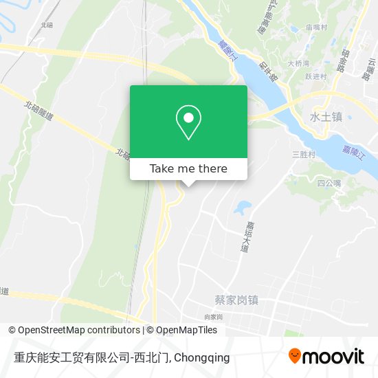 重庆能安工贸有限公司-西北门 map