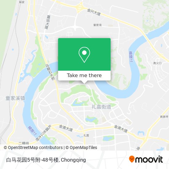 白马花园5号附-48号楼 map