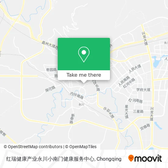 红瑞健康产业永川小南门健康服务中心 map
