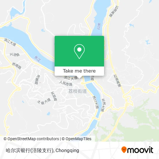 哈尔滨银行(涪陵支行) map