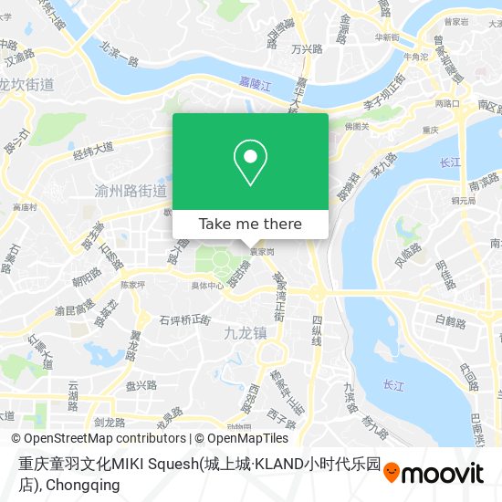 重庆童羽文化MIKI Squesh(城上城·KLAND小时代乐园店) map