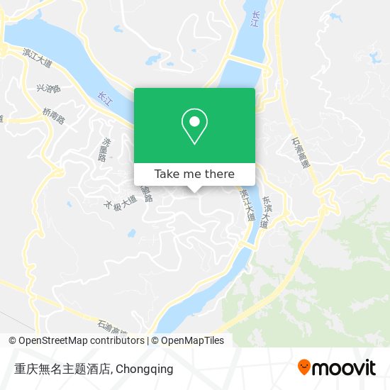 重庆無名主题酒店 map