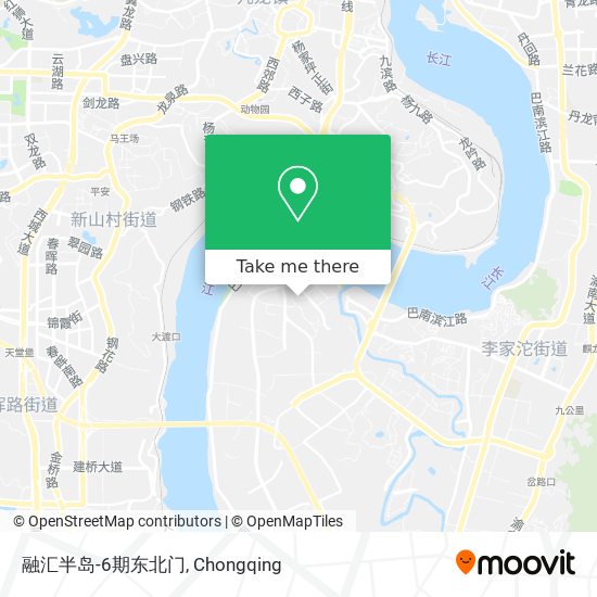 融汇半岛-6期东北门 map