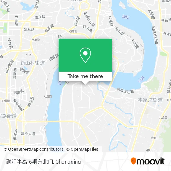 融汇半岛-6期东北门 map