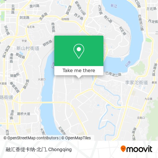 融汇香缇卡纳-北门 map