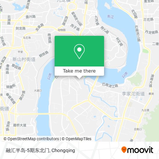 融汇半岛-5期东北门 map
