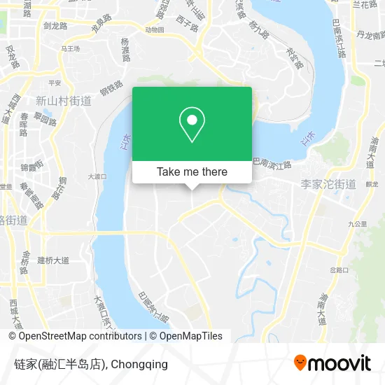 链家(融汇半岛店) map