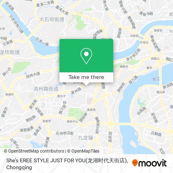 She's EREE STYLE JUST FOR YOU(龙湖时代天街店) map