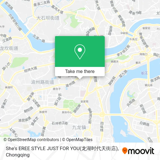 She's EREE STYLE JUST FOR YOU(龙湖时代天街店) map
