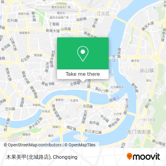 木果美甲(北城路店) map