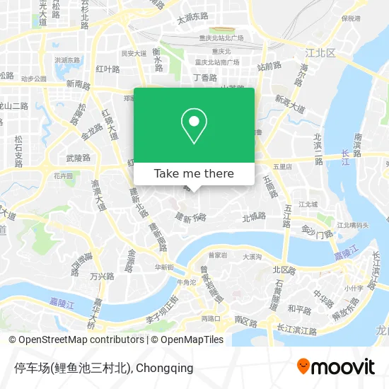 停车场(鲤鱼池三村北) map