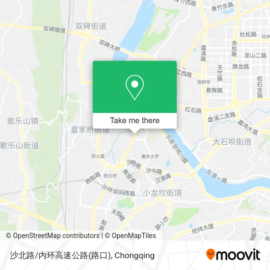 沙北路/内环高速公路(路口) map