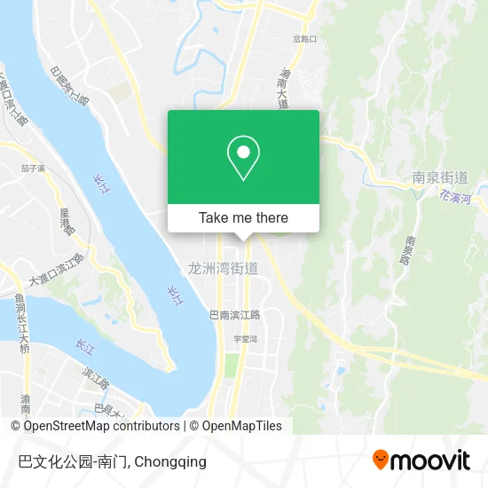 巴文化公园-南门 map