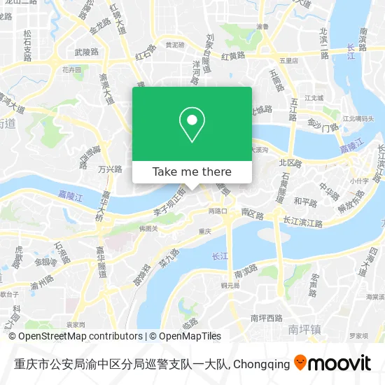 重庆市公安局渝中区分局巡警支队一大队 map