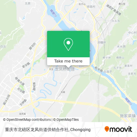 重庆市北碚区龙凤街道供销合作社 map