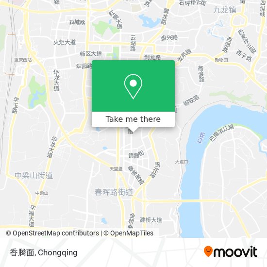 香腾面 map