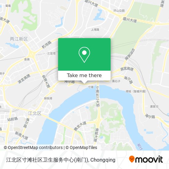 江北区寸滩社区卫生服务中心(南门) map