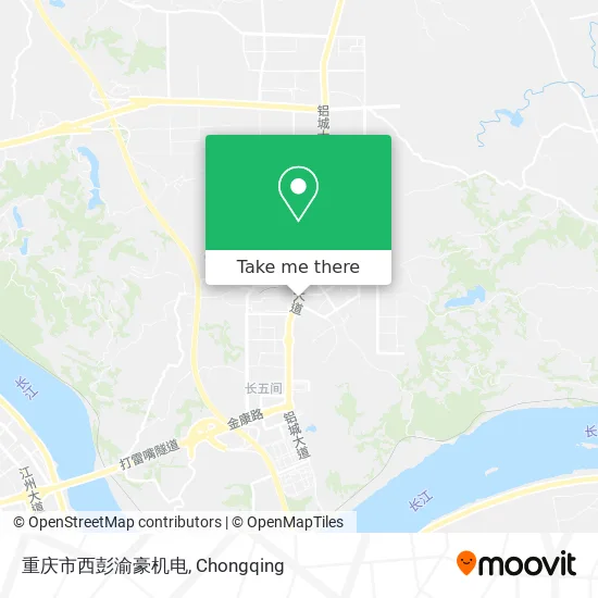 重庆市西彭渝豪机电 map