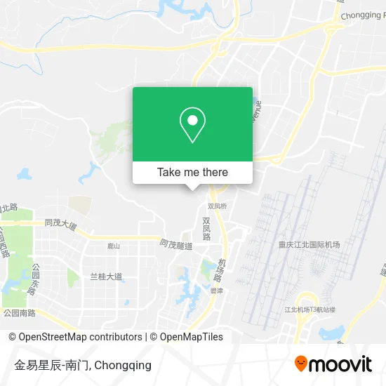 金易星辰-南门 map
