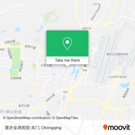 重庆金易医院-东门 map