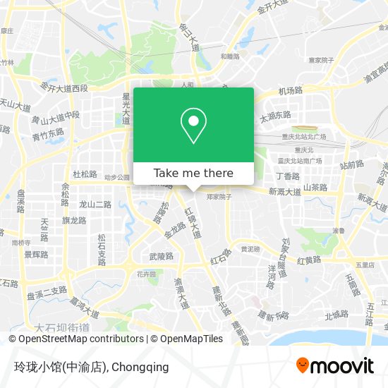 玲珑小馆(中渝店) map