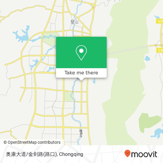 奥康大道/金剑路(路口) map