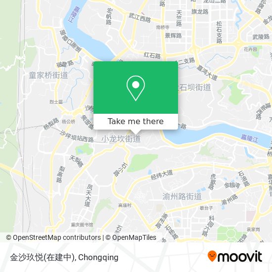 金沙玖悦(在建中) map